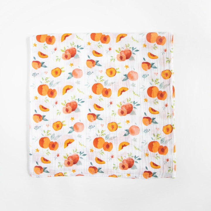 Little Unicorn Cotton Muslin Swaddle Blanket 3 Pack | Georgia Peach
