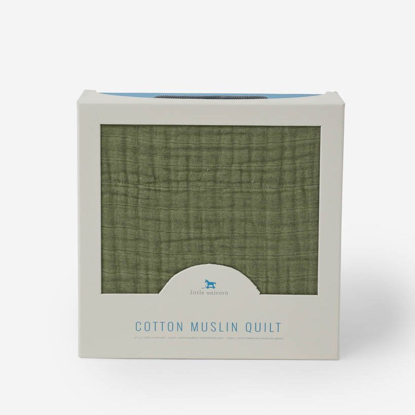 Little Unicorn Original Cotton Muslin Quilt | Fern