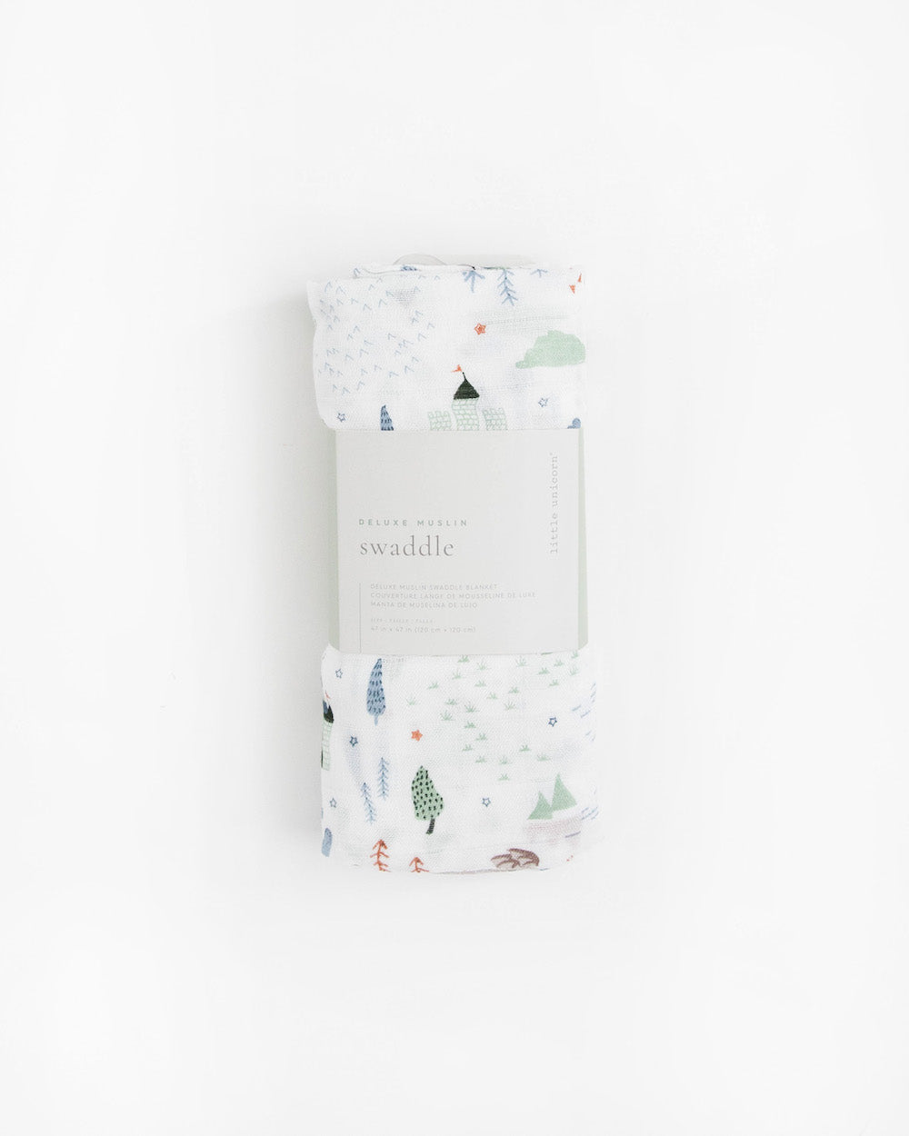 Little Unicorn Deluxe Muslin Swaddle Blanket | Dragon Days