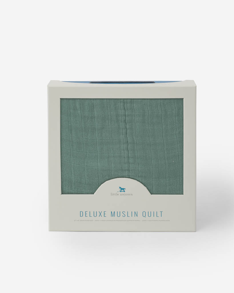 Little Unicorn Original Deluxe Muslin Quilt | Sage