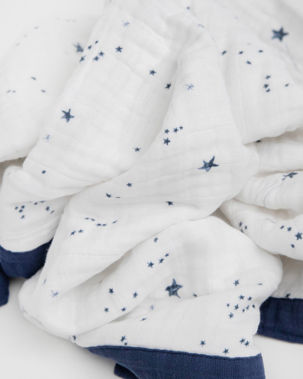 Little Unicorn Cotton Muslin Baby Quilt | Shooting Stars