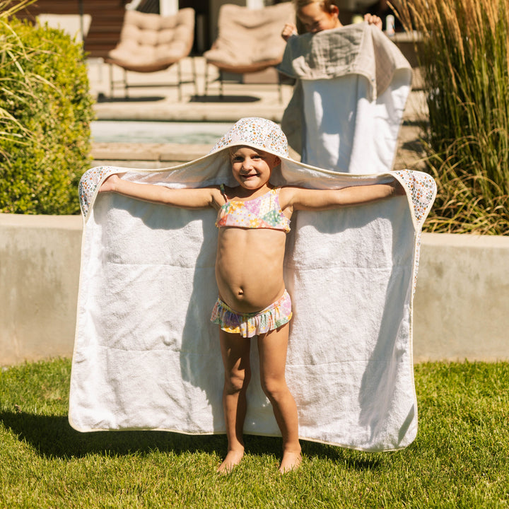 Little Unicorn Toddler Hooded Towel | Pressed Petals