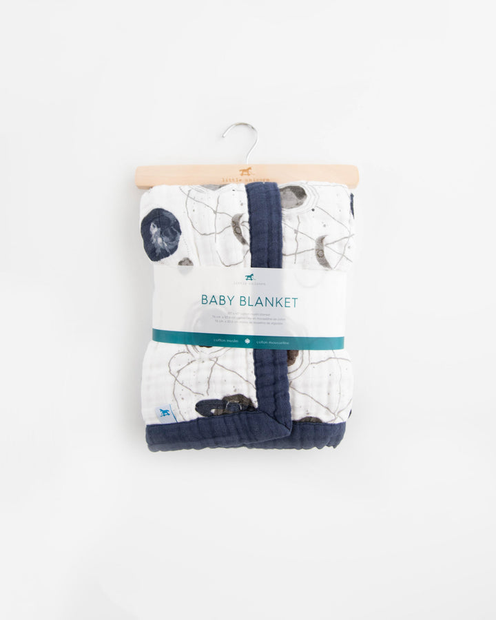 Little Unicorn Cotton Muslin Baby Quilt | Planetary