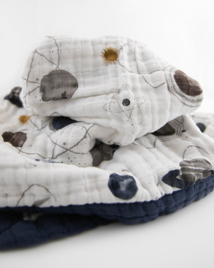 Little Unicorn Cotton Muslin Baby Quilt | Planetary