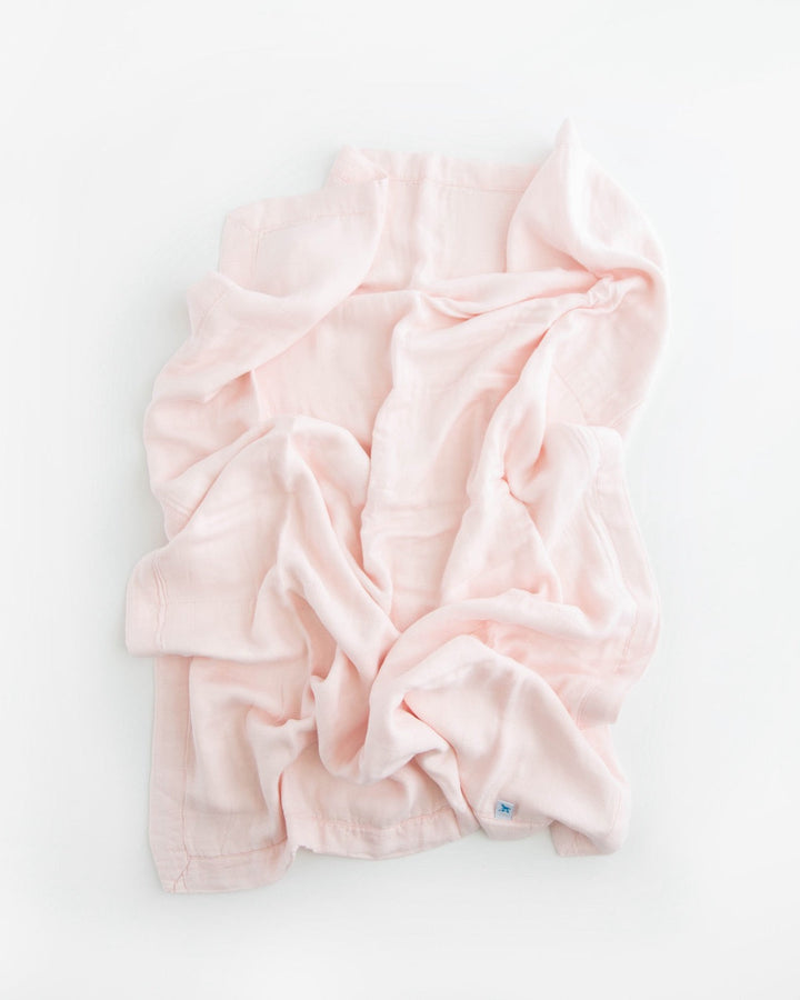 Little Unicorn Deluxe Muslin Baby Quilt | Blush