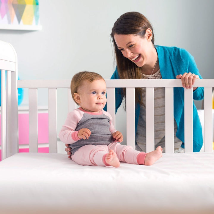 Lullaby Earth Healthy Support Waterproof Crib Mattress 2-Stage