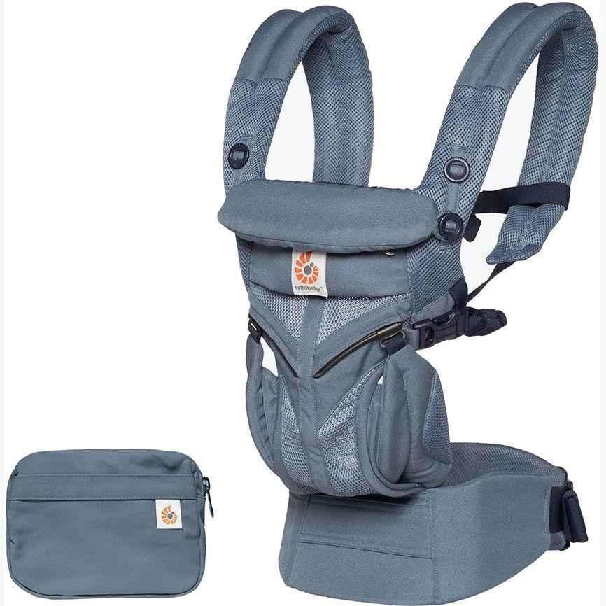 ergobaby carrier all in one Ergobaby Omni 360 Baby Carrier All-in-One Cool Air Mesh – Shower Me With Love