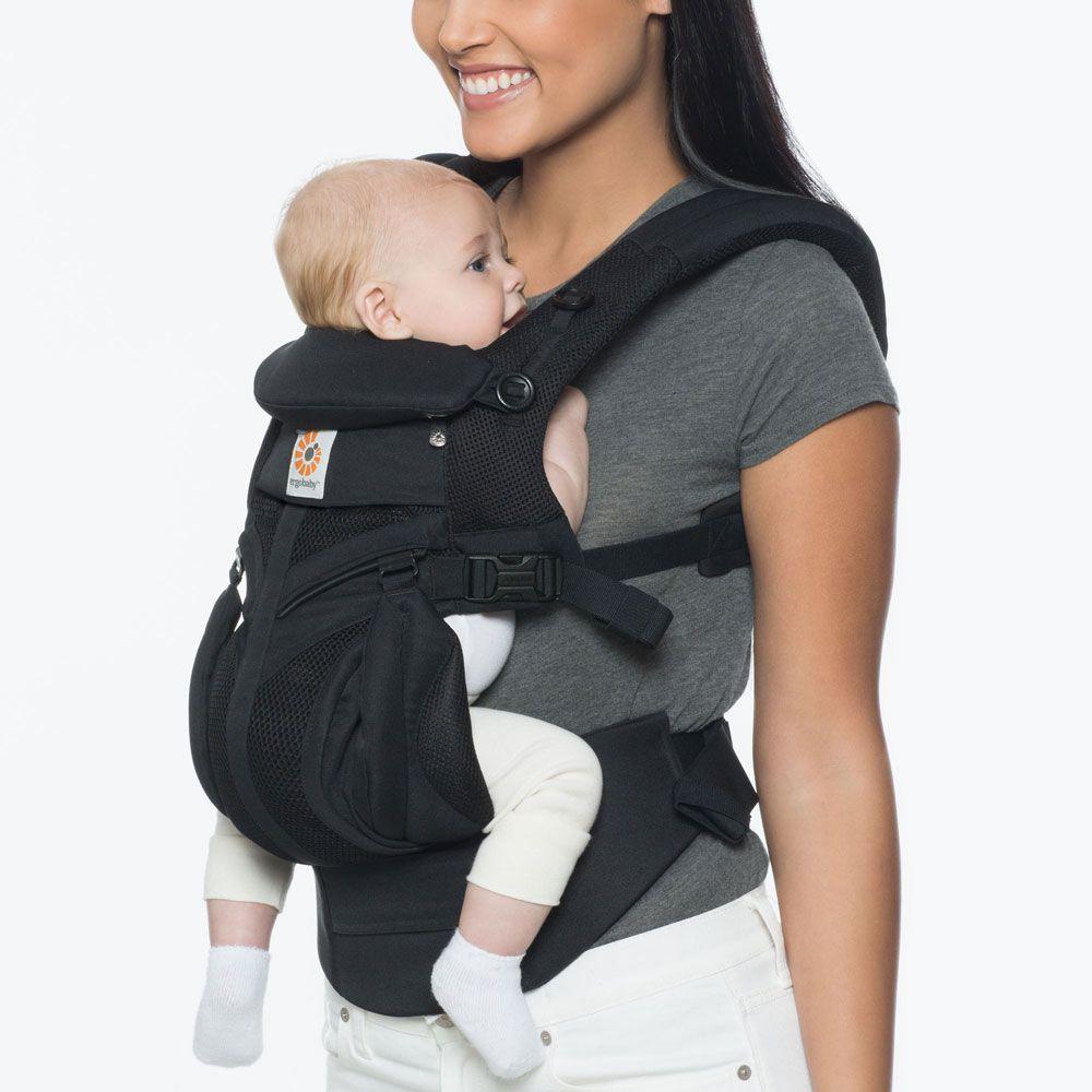 ergobaby 360 mesh carrier Ergobaby Omni 360 Baby Carrier All-in-One Cool Air Mesh – Shower Me With Love
