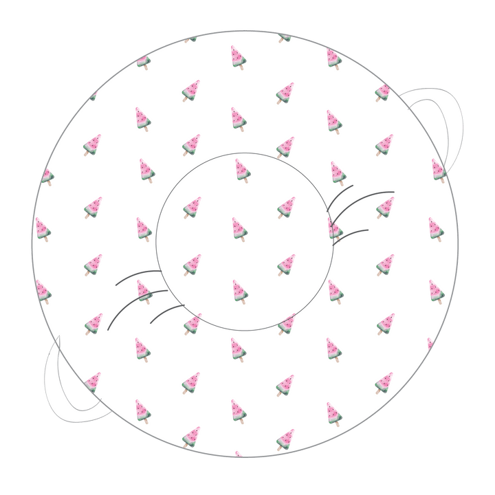 Pello Floor Cushion | Clarabelle Pink
