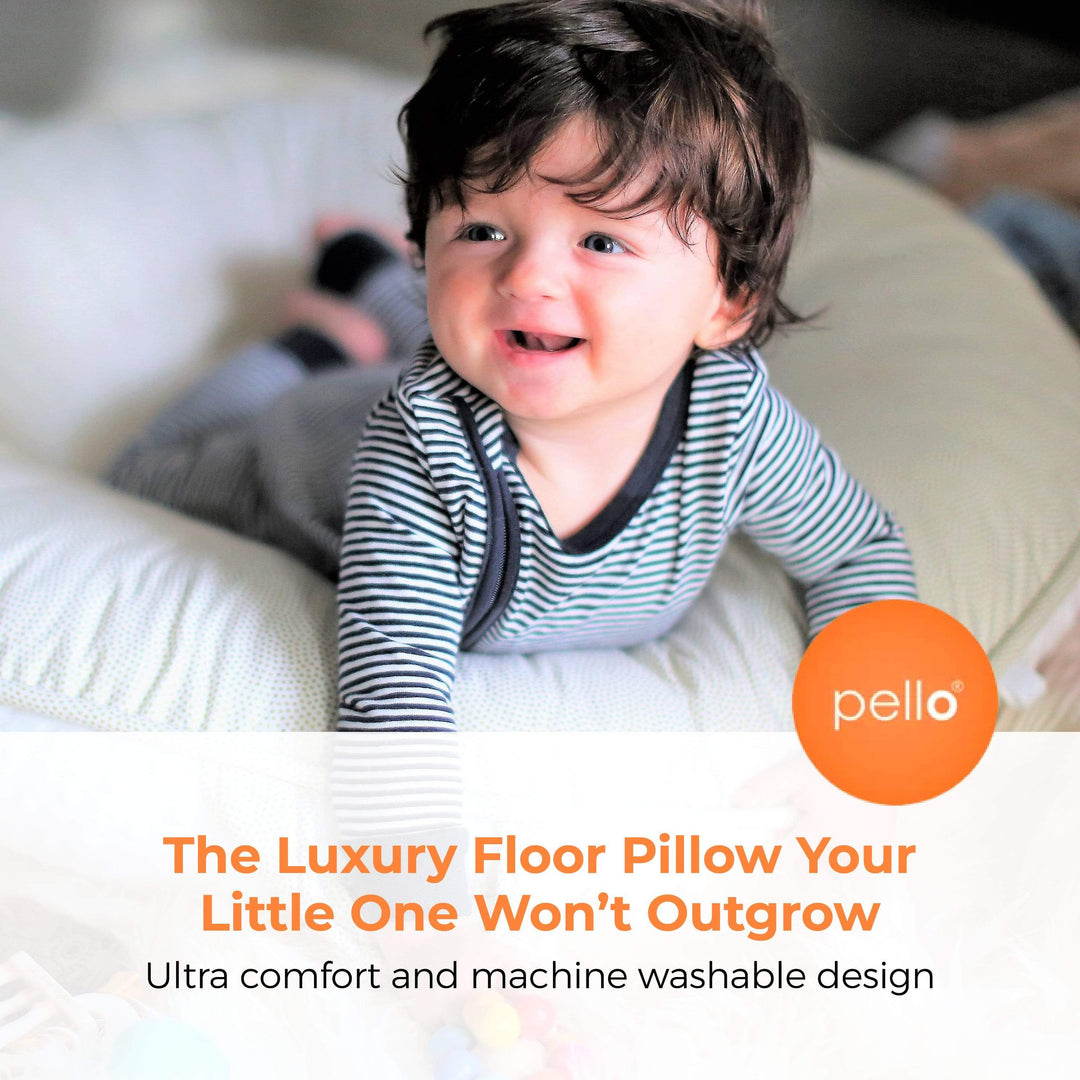 Pello Floor Cushion | Cole Silver