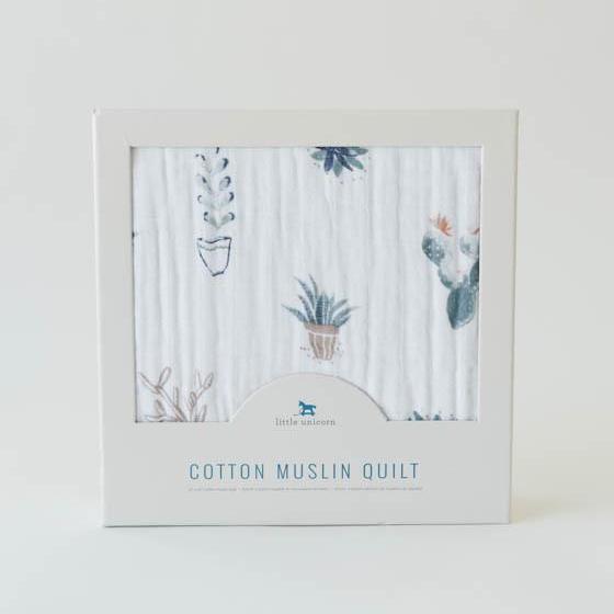 Little Unicorn Original Cotton Muslin Quilt | Prickle Pots